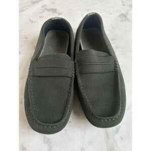 Rothy's The Driving Loafer Men's Sz 10 Shoes FAIRWAY GREEN Textile $189 RARE